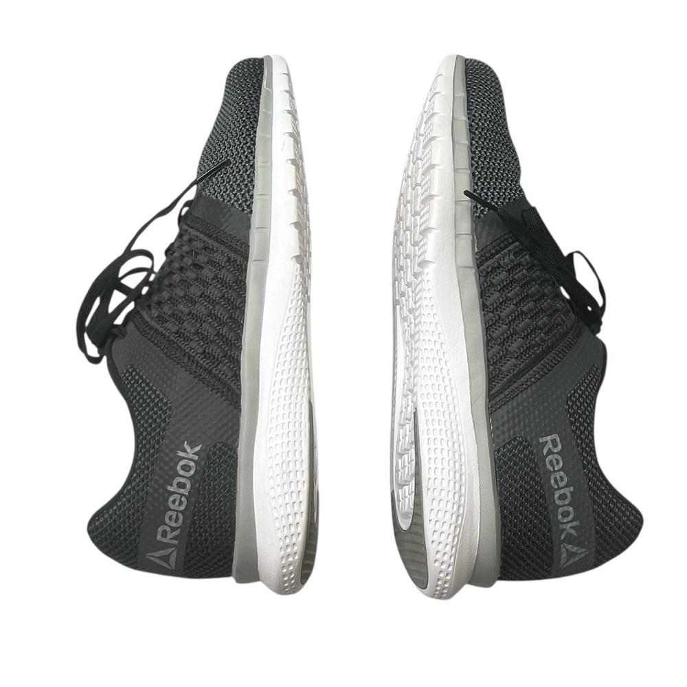 Reebok Mens PT Prime Runner Sneaker Size 12 Black Gravel Athletic Knit Sneakers - Picture 5 of 11